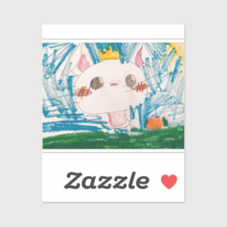 Adesivo Primavera Bunny Sticker - Branco