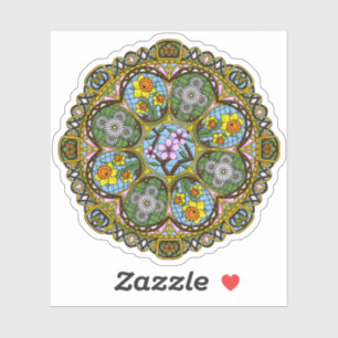 Adesivo Primavera Nouveau - Vinheta