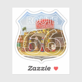 Adesivo Primaveras legal na Rota 66