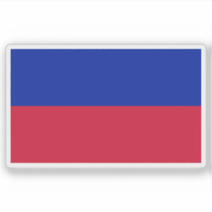Adesivo Primeira bandeira da República do Haiti (1804)