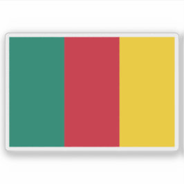 Adesivo Primeira bandeira dos Camarões (1960-1961)
