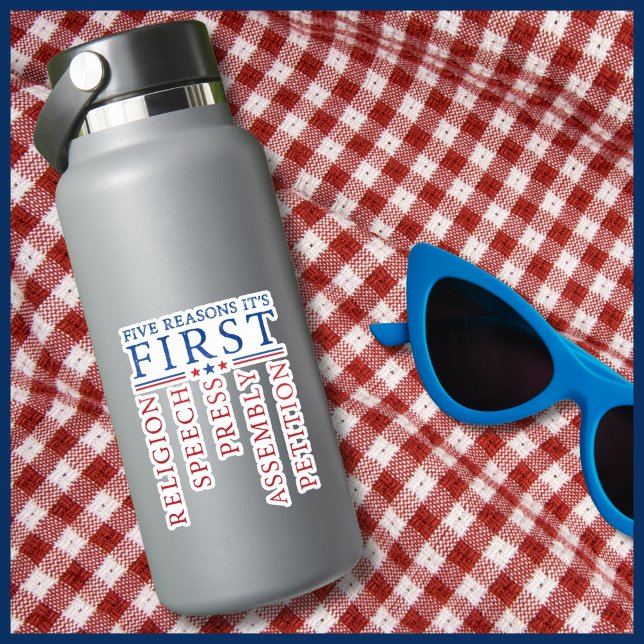 Adesivo Primeira Emenda Liberdade de Expressão Vinil Cut (Criador carregado)