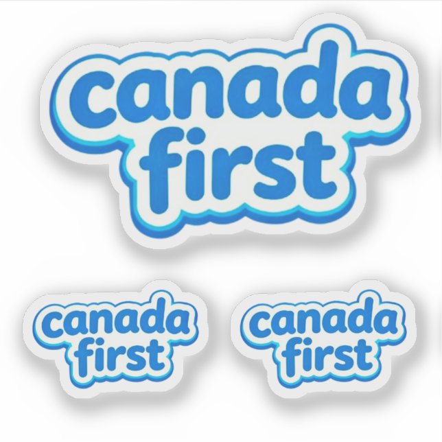 Adesivo primeirocanada (Frente)