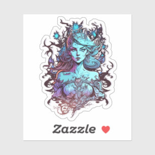 Adesivo Princesa Azul