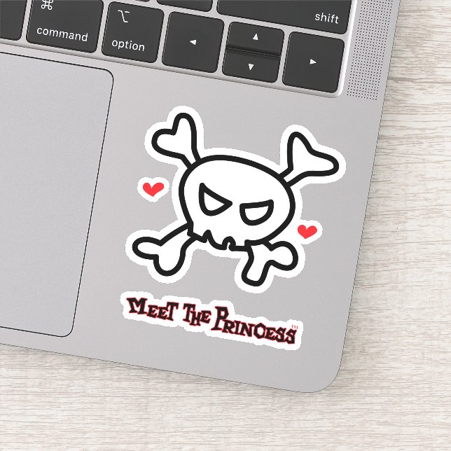 Adesivo Princesa Crânio&Ossos (Detalhe)