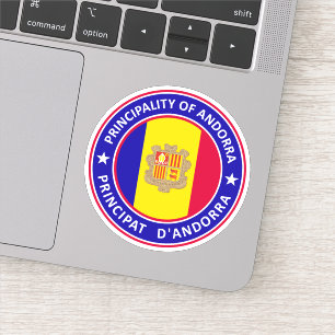 Adesivo Principado de Andorra