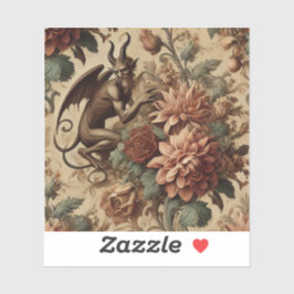 Adesivo Príncipe das Brincadeiras - Travesseiro Floral Gót