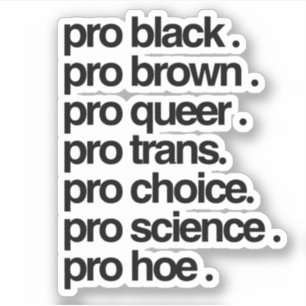 Adesivo pro black pro marrom pro queer