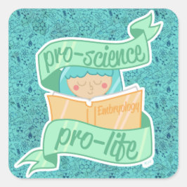 adesivo "Pro-science, Pro-life"
