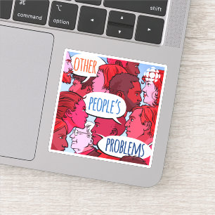 Adesivo Problemas com outras Pessoas da CBC