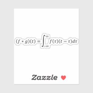 Adesivo Produto De Convolução De Duas Funções