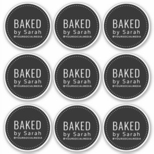 Adesivo Produtos de padaria