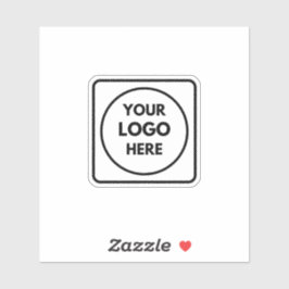 Adesivo Professional Logo Business Promo QR label