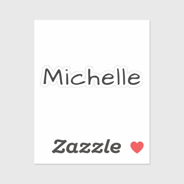 Adesivo Professional Unique Casual Handwriting (Folha)