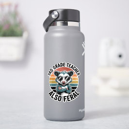 Adesivo Professor do Terceiro Ano Também Gambá Feral