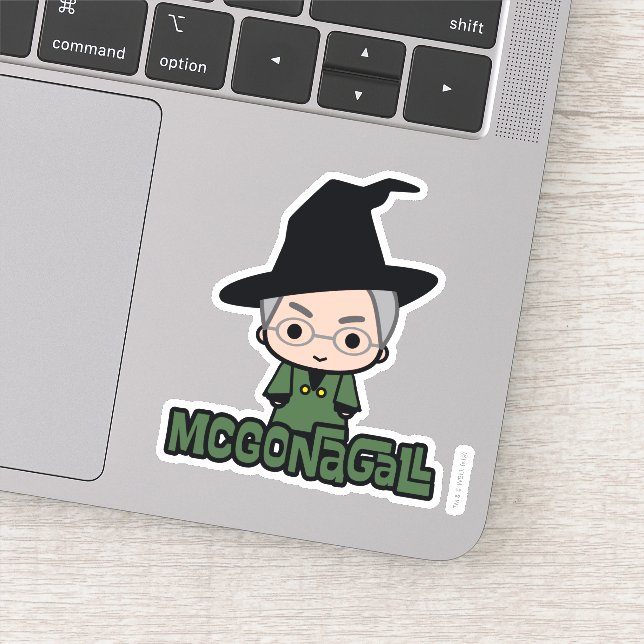 Adesivo Professor McGonagall Personagem de desenho animado (Detalhe)