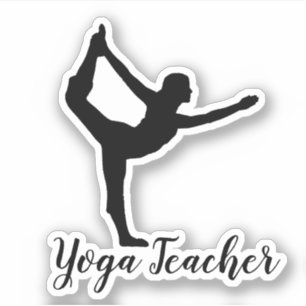 Adesivo Professora Namaste Yoga