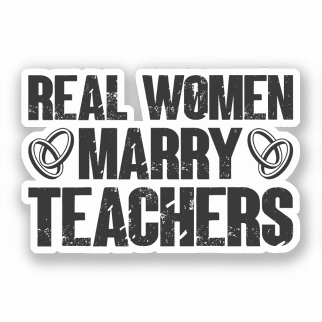 Adesivo Professoras Casados Engraçadas Professoras Sarcást (Frente)