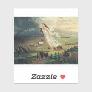 Adesivo Progresso Americano de John Gast