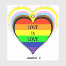 Progresso do Rainbow Pride Heart Sticker