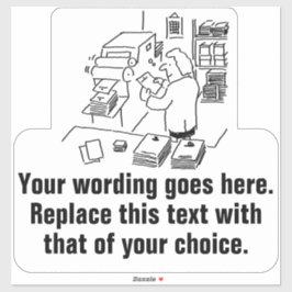 Adesivo Promocional da Impressora e da Empresa de Impressã