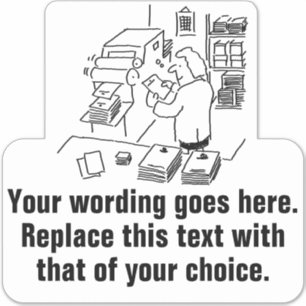 Adesivo Promocional da Impressora e da Empresa de Impressã