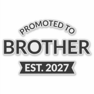 Adesivo Promovido a Irmão Est 2027 Big Brother II