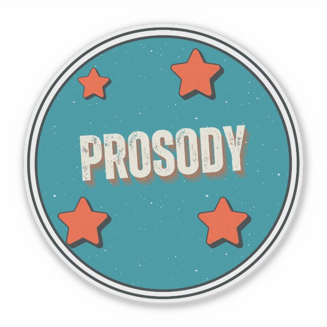 Adesivo Prosódia (Frente)
