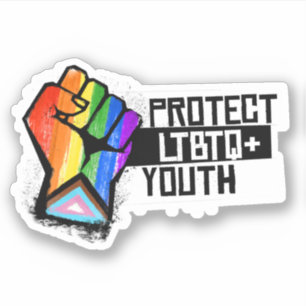 Adesivo Proteger a Juventude LGBTQ+