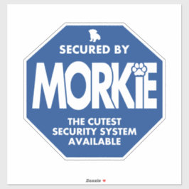 Adesivo Protegido por Morkie