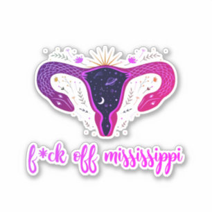 Adesivo Protesto Celestial contra o Aborto do Mississippi