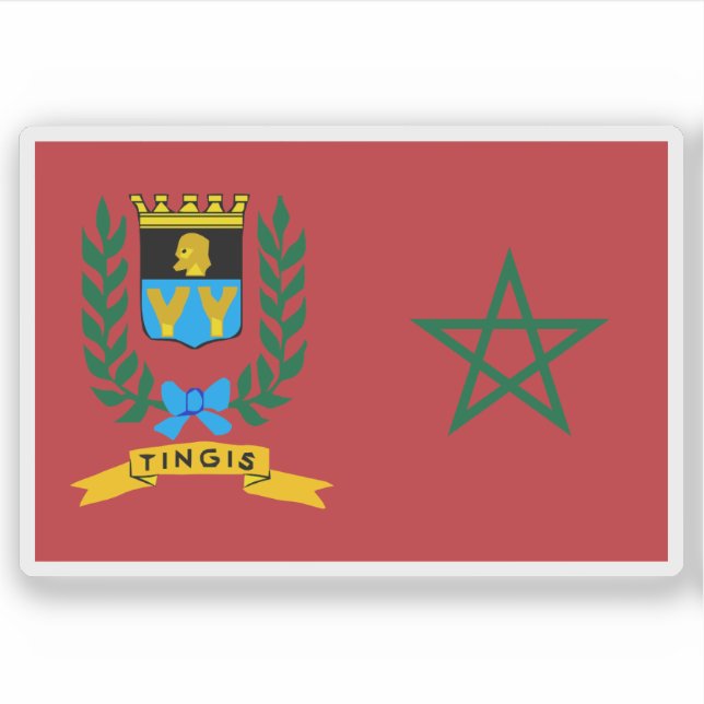 Adesivo protetorado francês em Marrocos (1919-1956) (Frente)