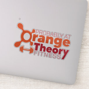 Adesivo Provavelmente na teoria laranja