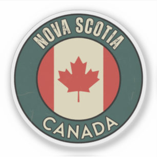 Adesivo Província da Nova Escócia Canadá