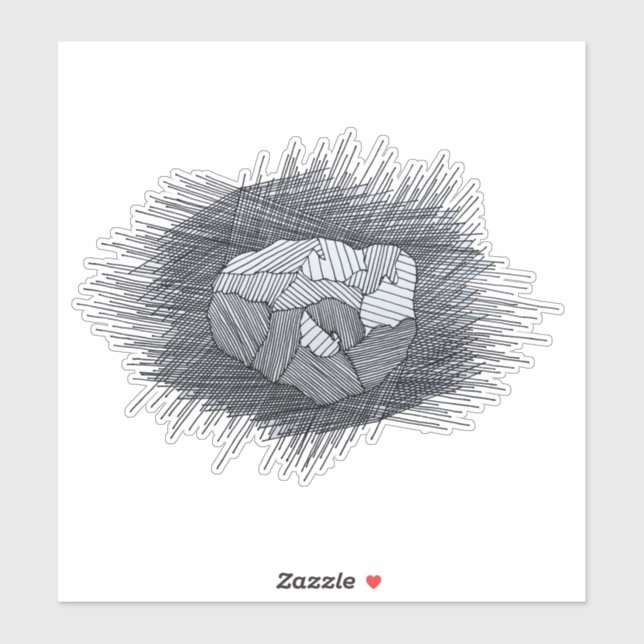 Adesivo Psyche 16 Sticker (Folha)