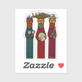 Adesivo Puerto Rican Three Wise Men – Parranda