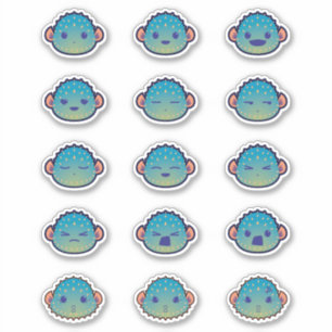 Adesivo Pufferfish