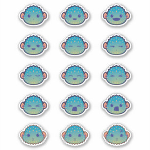 Adesivo Pufferfish bonitos