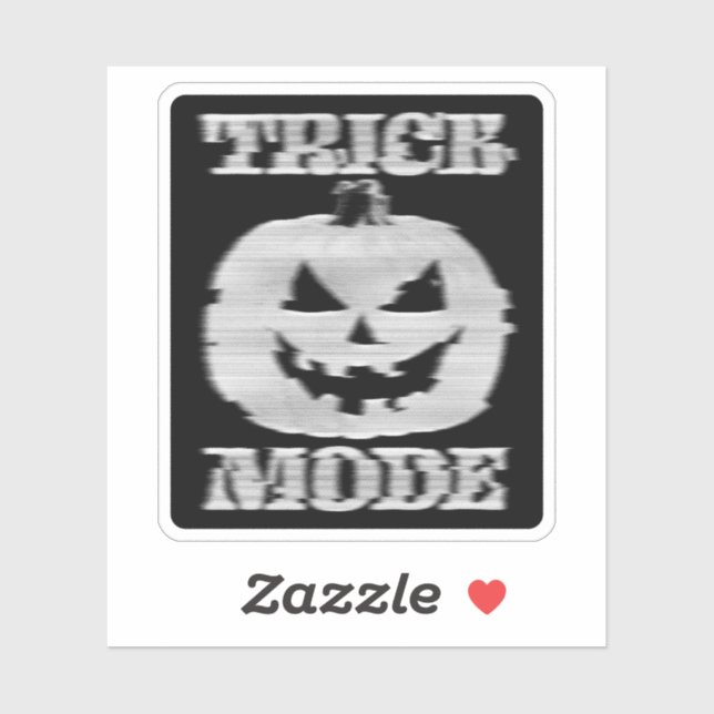 Adesivo Pumpkin Com Problemas (Folha)