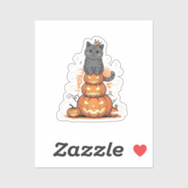 Adesivo Pumpkin King Brit - Regal British Shorthair