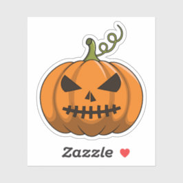 Adesivo Pumpkin Party Sticker - Halloween Jack-o'-Lanterna