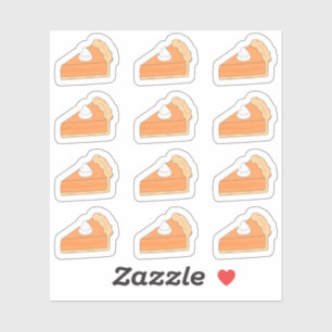 Adesivo Pumpkin Pie Ação de Graças Autumn Halloween Planne