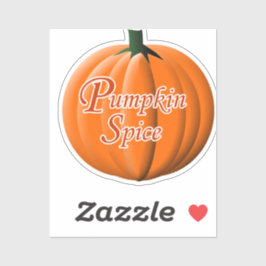 Adesivo Pumpkin Spice