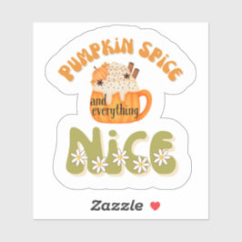 Adesivo Pumpkin Spice e tudo o que é fixe