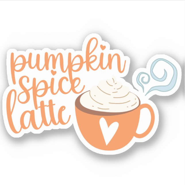 Adesivo Pumpkin Spice Latker (Frente)