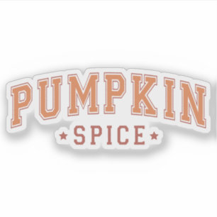 Adesivo Pumpkin Spice   Queda   Vinil De Corte Personaliza