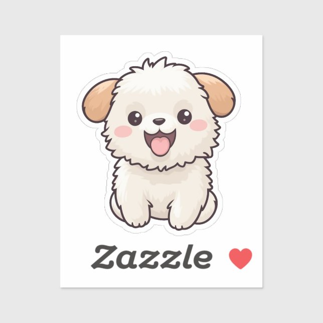 Adesivo Puppy (Folha)