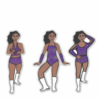 Adesivo Purple Gold Dots #1