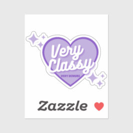 Adesivo Purple Muito Clássico Muito Demorado