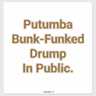 Adesivo Putumba Desafinada Bateria Funk Hankamer Artjunkha
